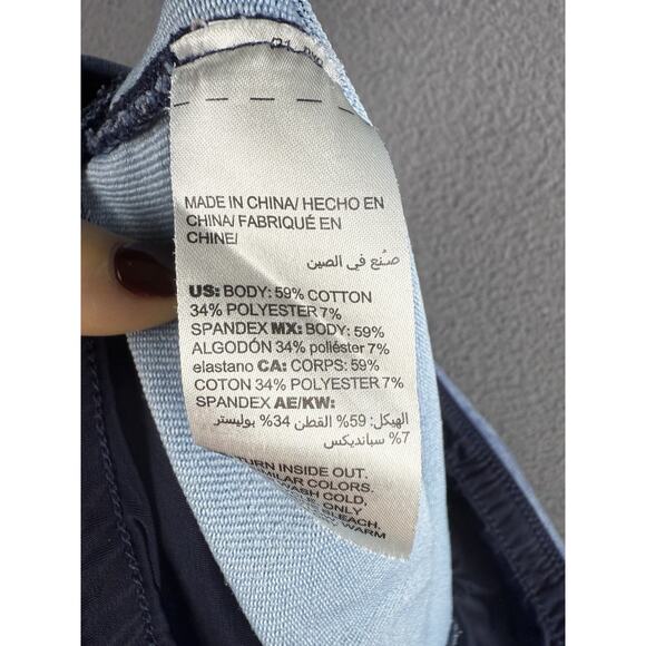 Chicos Jean Womens 1 Zenergy Jegging Pull On Stretch Denim Elastic US 8/10 Pant - Picture 6 of 6